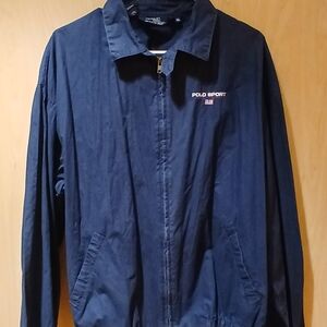 Polo by Ralph Lauren Navy Lightweight Zip Jacket